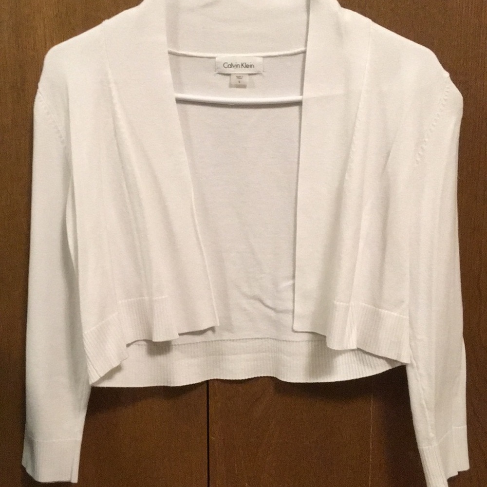 Calvin Klein White Shawl